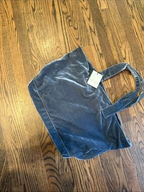 Tabitha Gray Velvet Handbag with Tag